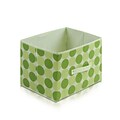 Furinno® 10.5H x 15 Non Woven Polypropylene & Paperboard Storage Container; Green