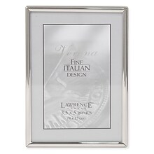 Lawrence Frames 650035 Silver Metal 5.2 x 3.7 Picture Frame