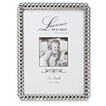 Lawrence Frames 711057 Silver Metal 7.52 x 5.55 Picture Frame