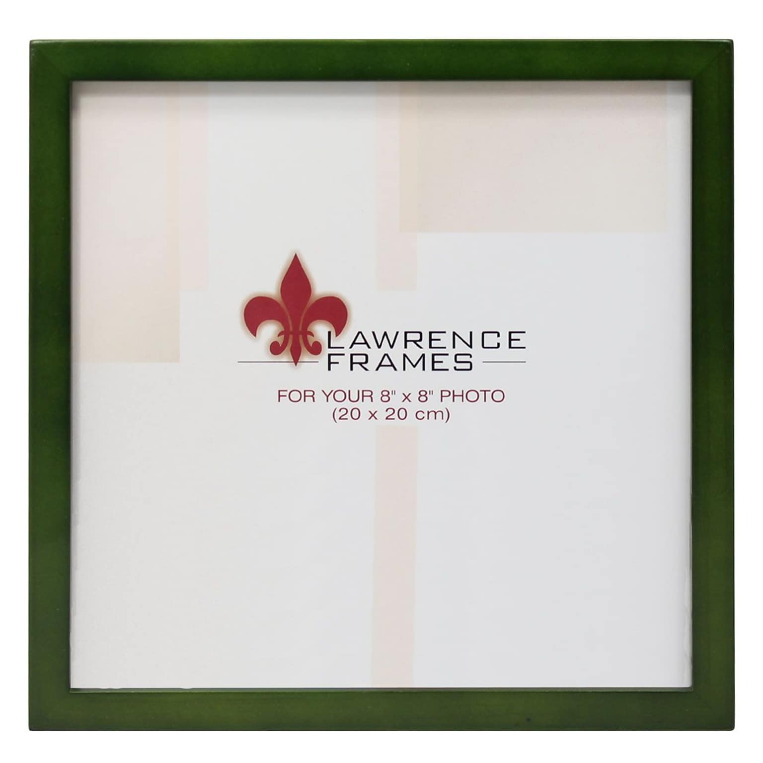 Lawrence Frames 756088 Green Wood 8.82 x 8.82 Picture Frame