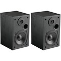 MTX® MONITOR5I 100W RMS 5 1/4 Two-Way Bookshelf Speakers, Black Ash