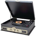 Pyle® Classic Style Turntable With Bluetooth, Black Wood