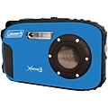 Coleman® Xtreme3 C9WP Waterproof Digital Camera, 20 MP, Blue