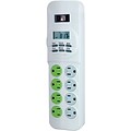 GE 8 Outlet 450 Joule Surge Protector With 4 Cord
