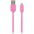 iessentials 3.3 Flat Lightning™ to USB Charge/Sync Cable, Pink