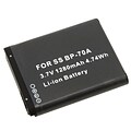Insten® 313059 3.7 VDC 960mAh Rechargeable Li-ion Battery For Samsung BP-70A; Black