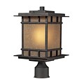 Elk Lighting Newlton 58245014-19 16 1 Light Post Mount; Weathered Charcoal