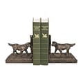Sterling Industries 58293-73079 Set of 2 Retriever Decorative Bookends; Black