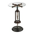 Sterling Industries 58251-100869 24 Round Bordeaux Accent Table; Mayfield Bronze