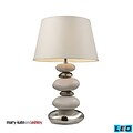Dimond Lighting Elemis 5823948-1-LED9 23 Table Lamp; Pure White/Chrome