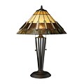 Dimond Lighting Porterdale 582D18609 23 Incandescent Table Lamp; Tiffany Bronze