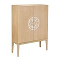 Sterling Industries Hazel 582150-0269 Accent Cabinet, Savannah Natural/Inlay