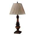 Dimond Lighting Winthorpe 582D17549 35 Incandescent Table Lamp; Zen Walnut