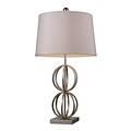 Dimond Lighting Donora 582D14949 29 Incandescent Table Lamp; Silver Leaf
