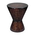 Sterling Industries 582138-0579 31 Round Inverrary Accent Table; Ballybrack Bronze