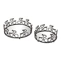 Sterling Industries 582138-028-S29 Altringham Tray; Set of 2, Brunished Wood