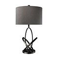 Dimond Lighting Kinetic 582D18749 29 Incandescent Table Lamp; Black Nickel