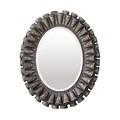 Sterling Industries 58255-0027M9 39H x 33W Ruffled Oval Wall Mirror
