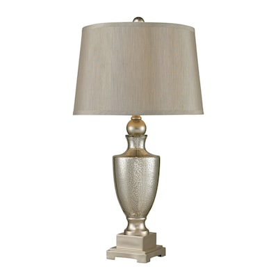 Dimond Lighting Elmira 582113-11409 29 Incandescent Table Lamp; Antique Mercury Glass/Silver