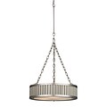 Elk Lighting Linden 58246114-39 26 3 Light Drum Pendant; Brushed Nickel