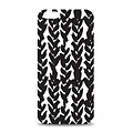 OTM iPhone 6 White Glossy Case Black/White Collection, Hearts