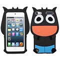 Insten® Cow Pastel Skin Cover For iPod Touch 5th Gen; Black