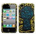 Insten® Phone Protector Cover F/iPhone 4/4S, Black Key Hole Sparkle
