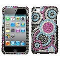 Insten® Diamante Protector Cover For iPod Touch 4th Gen; Bubble