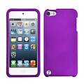 Insten® Rubberized Phone Protector Cover For iPod Touch 5th Gen; Grape