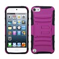 Insten® Advanced Armor Stand Protector Cover For iPod Touch 5th Gen, Hot-Pink/Black