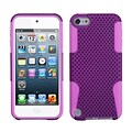 Insten® Astronoot Phone Protector Cover For iPod Touch 5th Gen; Purple/Electric Pink