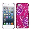 Insten® Diamante Back Protector Cover For iPod Touch 5th Gen; Tattoo Butterfly