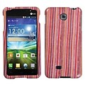Insten® Protector Cover For LG P870; Vertical Stripes