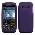 Insten® Soft Silicone Skin Case For RIM BlackBerry 9100 (Pearl 3G); Dark Purple