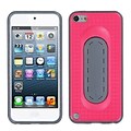 Insten® Snap Tail Stand Protector Cover For iPod Touch 5th Gen; Hot-Pink