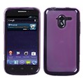 Insten® Candy Skin Cover For ZTE-N9120 Avid 4G; Semi Transparent Purple
