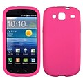 Insten® Solid Skin Cover For Samsung I425 (Galaxy Stratosphere III); Hot-Pink