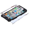 Insten® TUFF Hybrid Protector Cover For iPod Touch 4th Gen, Black Baseball