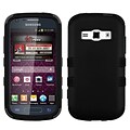 Insten® Hybrid Phone Protector Cover F/Samsung M840/Galaxy Ring/Galaxy Prevail 2, Black/Black