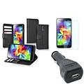 Insten® 1792495 3-Piece Car Charger Bundle For Samsung Galaxy S5/SV