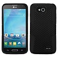Insten® Protector Cover For LG D415 Optimus L90; Black/Black Astronoot