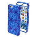 Insten® Phone Protector Cover F/4.7 iPhone 6; Purple/Blue Damask