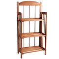 Lavish Home Wood Bookcase 3 Shelf