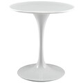 Modway Lippa EEI-1115-WHI 27.5 Round Dining Table, White