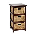 OSP Designs Seabrook Storage Unit Wood Storage Unit, 29.75 x 16.5