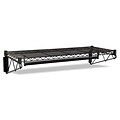 Alera® Wall Shelf Rack; 7 1/2 x 36 x 18 1/2; Black