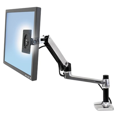 Ergotron LX Desk Mount LCD Arm Adjustable Monitor, Up to 34, Black (45-241-026)