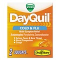 DayQuil Cold & Flu Caplets, Daytime, Refill, 20 Two-Packs/Box
