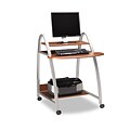 Mayline® 37 x 31 1/2 Eastwinds Arch Laminated Computer Cart; Medium Cherry