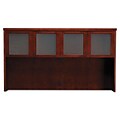 Mayline® Mira 19 x 17 1/2 Wood Veneer Framed Glass Hutch Door; Medium Cherry